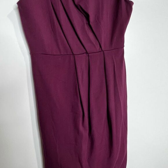 Susana Monaco Purple Stretch Ruched Tank Mini Dress - Picture 5 of 10